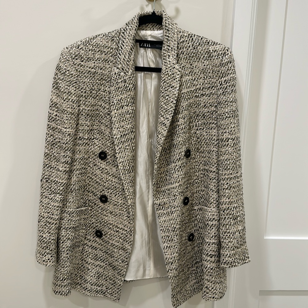 Zara Tweed blazer